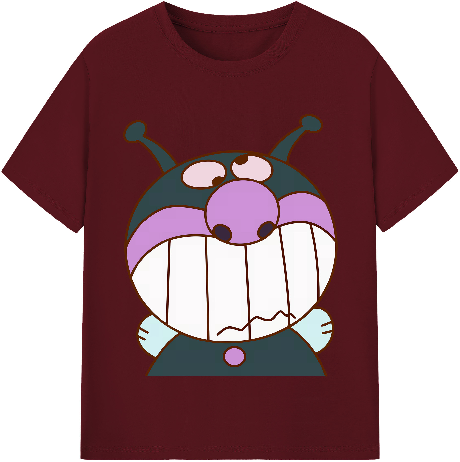 （画像用） アンパンマン Anpanman 綿100％半袖Tシャツ（フロントプリント）